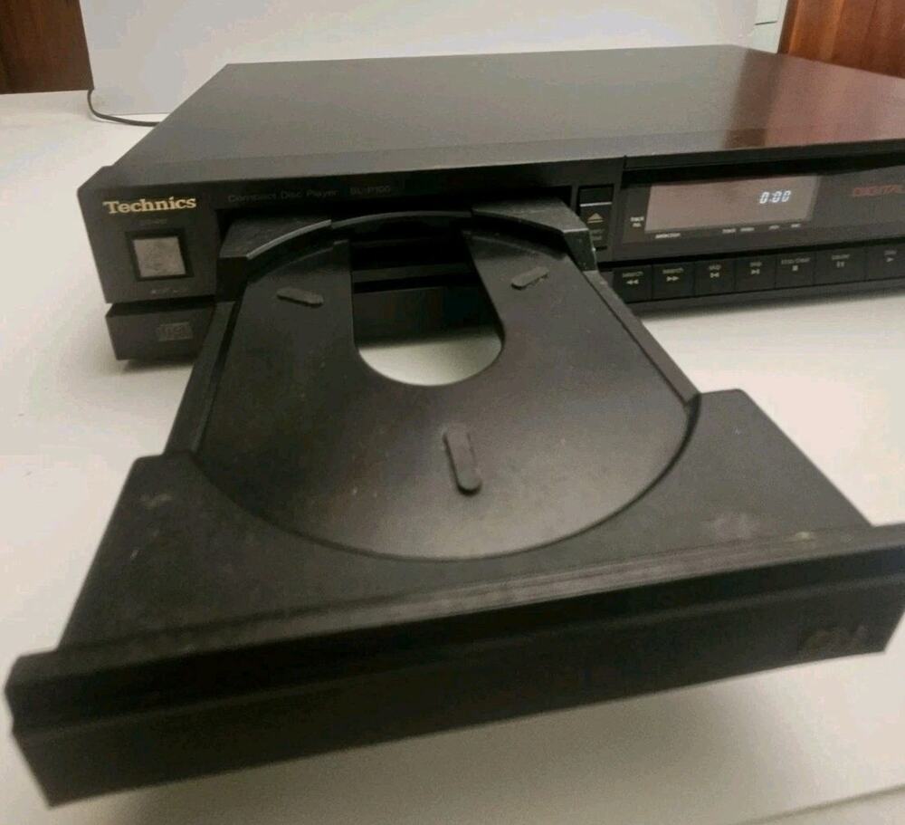 TECHNICS SL P100 CD Stereo Compact Disc Player Vintage 1987